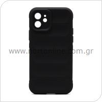 Shield TPU inos Apple iPhone 12 Stripes Black