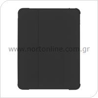 Θήκη TPU Flip Devia Apple iPad 10.9'' (2020)/ iPad 10.9'' (2022) with Pencil Case Light Μαύρο