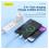 USB 2.0 Cable Foneng XS07 3in1 USB A to micro USB & USB C & Lightning 3A 1.2m Black