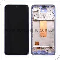 LCD with Touch Screen & Front Cover Samsung A546B Galaxy A54 5G Violet (Original)