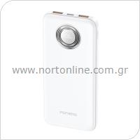 Φορτιστής Ανάγκης Foneng PX101 PD 22.5W 10000mAh με 2 Θύρες USB A & 1 Θύρα USB C Λευκό