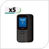 Κινητό Τηλέφωνο myPhone 2220 (Dual SIM) Μαύρο (5 τεμ.)