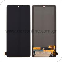 LCD with Touch Screen Xiaomi Poco X4 Pro 5G/ Redmi Note 11 Pro AMOLED version Black (OEM)