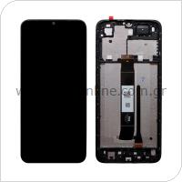 LCD with Touch Screen Xiaomi Redmi A2 with Frame Black (OEM)