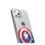 Soft TPU Case Marvel Captain America 002 Apple iPhone 15 Pro Max Partial Print Transparent