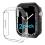 Θήκη PC Ahastyle WG59 Apple Watch 7 41mm Ματ Διάφανο & Μαύρο (2 τεμ.)
