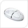 Wireless Mouse Dux Ducis CM Series Transparent 2.4GHz White