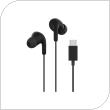 Hands Free Stereo Xiaomi In-Ear Headphones USB C BHR8930GL Black