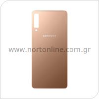 Καπάκι Μπαταρίας Samsung A750F Galaxy A7 (2018) Χρυσό (OEM)