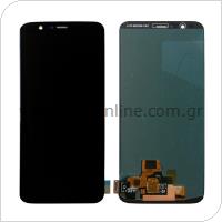 LCD with Touch Screen OnePlus 5T Black (OEM)