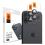 Tempered Glass Spigen Optik.tR EZ-FIT for Camera Lens Apple iPhone 16 / 16 Plus/ 17 Black (2 pcs)