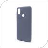 Θήκη Liquid Silicon inos Xiaomi Redmi Note 6 Pro L-Cover Γκρι-Μπλε