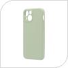 Θήκη Liquid Silicon inos Apple iPhone 13 mini L-Cover Λαδί