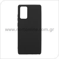 Θήκη Soft TPU inos Samsung N980F Galaxy Note 20 S-Cover Μαύρο
