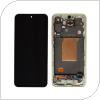 Οθόνη με Touch Screen & Μπροστινή Πρόσοψη Samsung A556B Galaxy A55 5G Κίτρινο (Original)