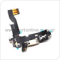 Flex Cable Apple iPhone 12/ 12 Pro with Plugin Connector White (OEM)