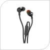 Hands Free Stereo JBL Tune T210 Pure Bass 3.5mm Black