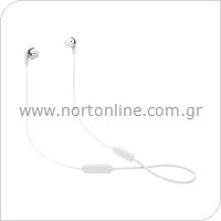 Στερεοφωνικό Ακουστικό Ασύρματο Bluetooth JBL Tune 215BT Neckband Λευκό