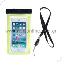 Waterproof Case inos for Smartphones up to 6.7'' Clear Yellow
