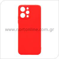 Θήκη Soft TPU inos Xiaomi Redmi 12 S-Cover Κόκκινο