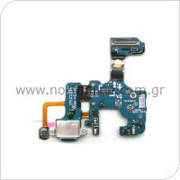 Flex Cable Samsung N950F Galaxy Note 8 with Plugin Connector USB C & Microphone (Original)