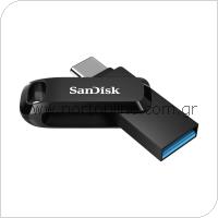 USB 3.2 Flash Disk SanDisk Ultra Dual Drive Go SDDDC3 USB A & USB C 64GB 300MB/s Black
