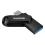 USB 3.2 Flash Disk SanDisk Ultra Dual Drive Go SDDDC3 USB A & USB C 64GB 300MB/s Black