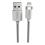 USB 2.0 Cable Duracell Braided Kevlar USB A to MFI Lightning 2m White