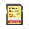 SDHC C10 UHS-I Memory Card SanDisk Extreme 90MB/s 32GB