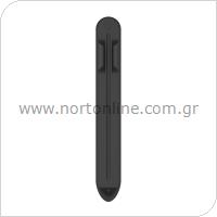 Βάση Στήριξης Premium Σιλικόνης Ahastyle PT112 για Apple Pencil 1 & 2 Μαύρο