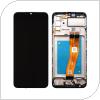 LCD with Touch Screen & Front Cover Samsung A025F Galaxy A02s Black (Original)