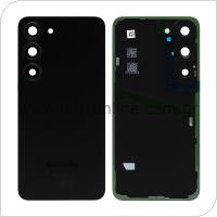 Battery Cover Samsung S911B Galaxy S23 5G Black (Original)