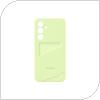Silicone Card Slot Cover Case Samsung EF-OA356TMEG A356B Galaxy A35 5G Lime