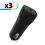 Car Fast Charger inos with USB C PD 3.0 Output 18W Black (3 pcs)