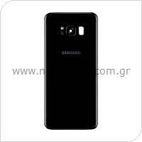 Battery Cover Samsung G955F Galaxy S8 Plus Black (Original)