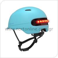 Helmet Smart4U SH50 with LED Light Medium Blue