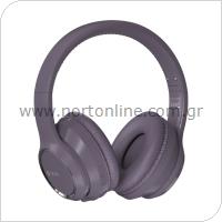 Wireless Stereo Headphones Devia EM039 Kintone Purple
