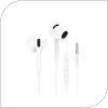Hands Free Stereo Foneng T66 3.5mm White