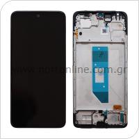 Οθόνη με Touch Screen & Μεσαίο Πλαίσιο Xiaomi Redmi Note 14 4G (Global Version) Μαύρο (Original)
