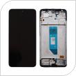 Οθόνη με Touch Screen & Μεσαίο Πλαίσιο Xiaomi Redmi Note 14 4G (Global Version) Μαύρο (Original)