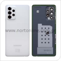 Battery Cover Samsung A526B Galaxy A52 5G White (Original)