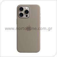 Silicon Case with MagSafe Apple MT1Q3 iPhone 15 Pro Max Clay