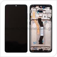 LCD with Middle Plate Xiaomi Redmi Note 8 Pro Black (Original)