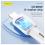 USB 2.0 Cable Foneng X120 Silicone USB C to USB C 100W 1m White