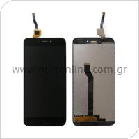 LCD with Touch Screen Xiaomi Redmi Go Black (OEM)