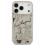 Θήκη TPU Karl Lagerfeld Apple iPhone 17 Pro Max Hardcase Grained Pattern Logo Γκρι