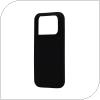 Θήκη Liquid Silicon inos Apple iPhone 17 Pro 5G Velvet Μαύρο