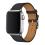 Strap Devia Elegant PU Leather Apple Watch (42/ 44/ 45/ 49mm) Black