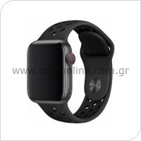 Strap Devia Sport2 Apple Watch (38/ 40/ 41mm) Deluxe Black