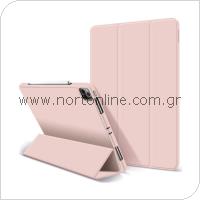Flip Smart Case inos Apple iPad Pro 12.9 (2021) with TPU Back Cover & SC Pen Pink (Bulk)
